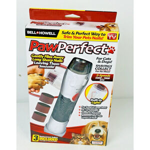 Bell+Howell PawPerfect Pet Nail Trimmer For Cats & Dogs New in Box